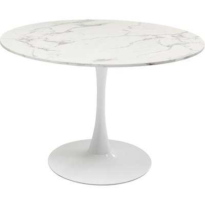 Table Schickeria 110cm effet marbre KARE DESIGN