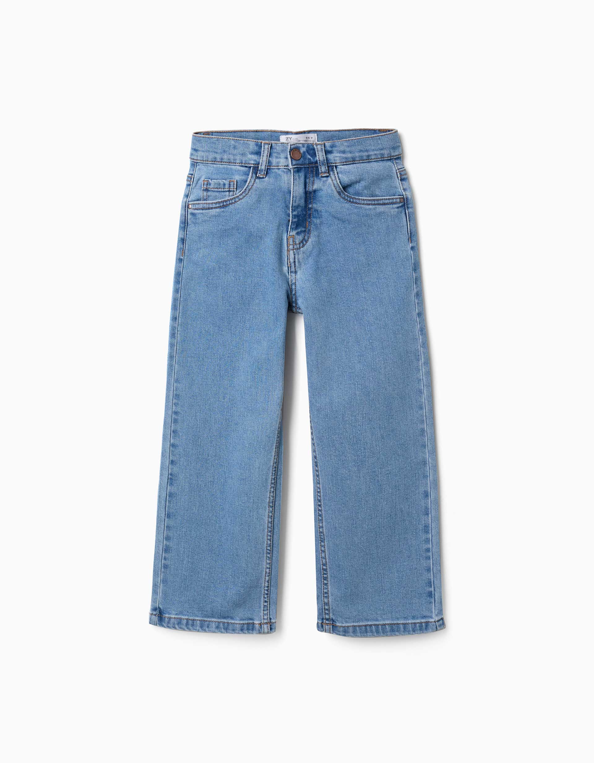 Pantalon en jean à coupe droite avec 5 poches, ZIPPY