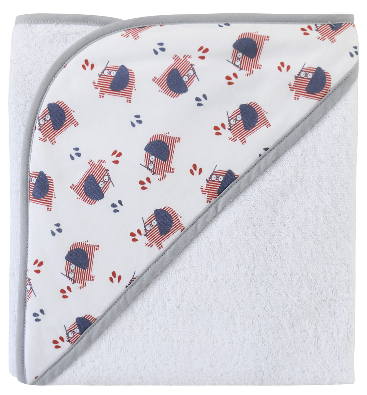 Cape de bain bebe corbin, SUCRE D'ORGE