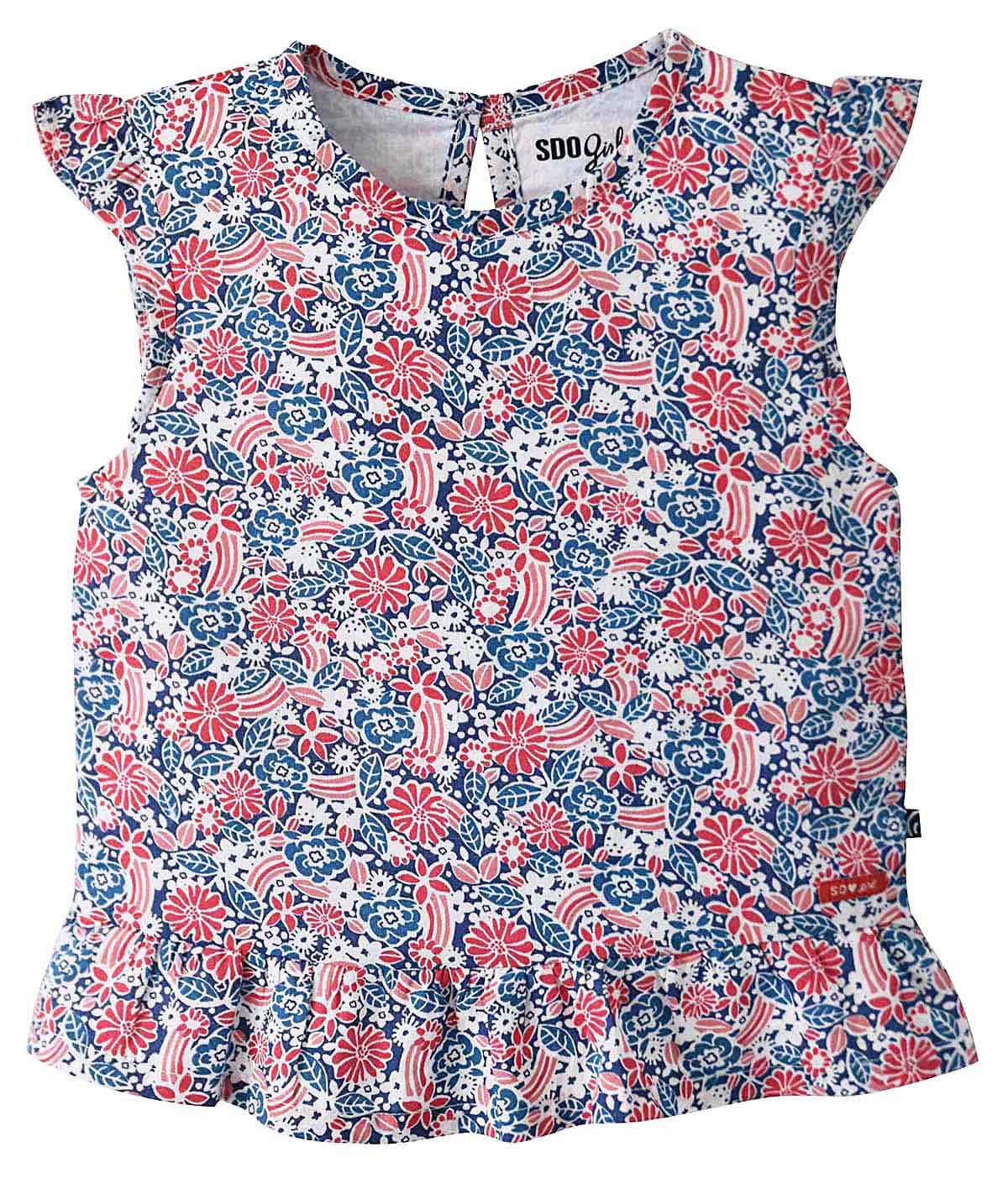 Blouse fleurie clothilde, SUCRE D'ORGE