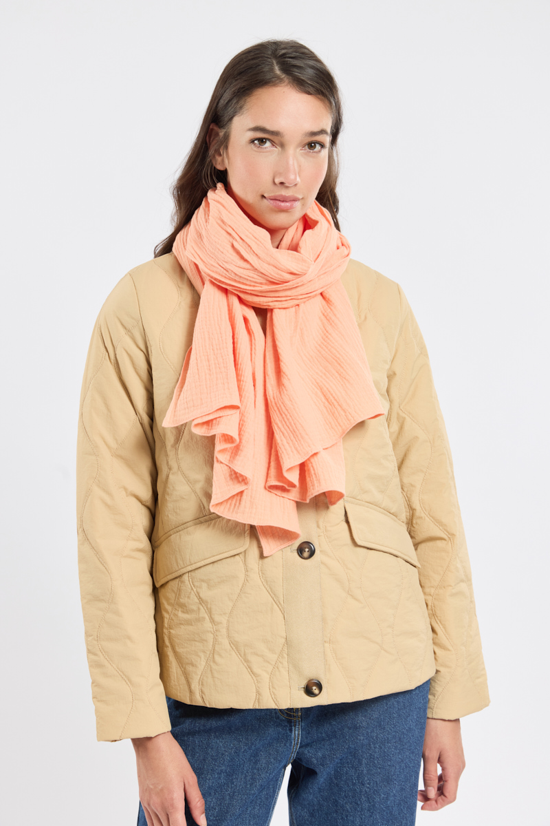 Foulard en gaze de coton JORLYNE, BERMUDES