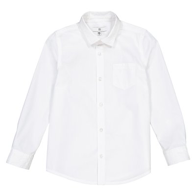Cotton Long Sleeve Shirt, 3-12 Years LA REDOUTE COLLECTIONS