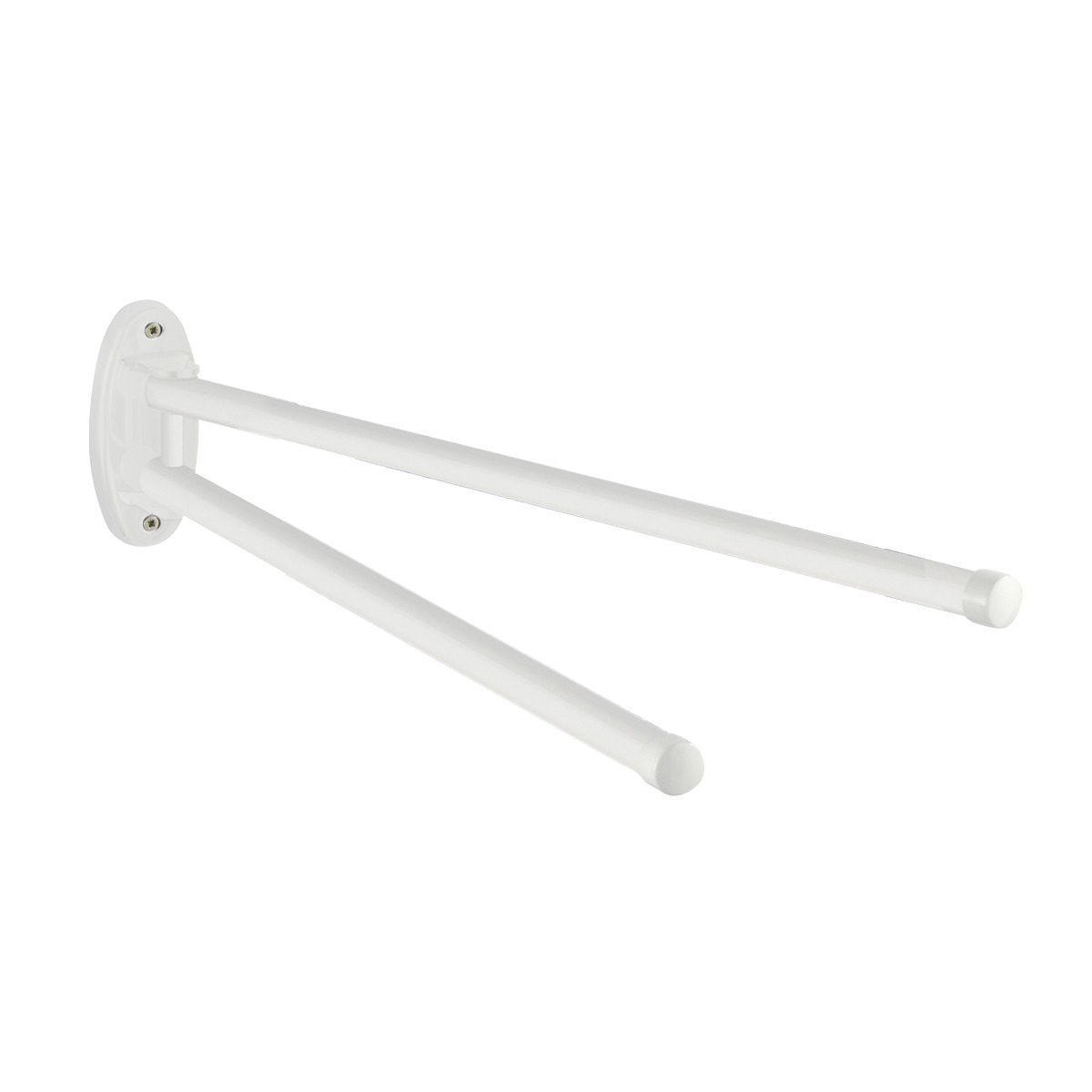 Porte-serviettes mural 2 bras BASIC, WENKO