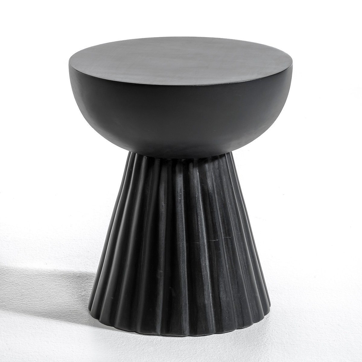 Product photograph of Donato Side Table In Solid Mango from La Redoute UK