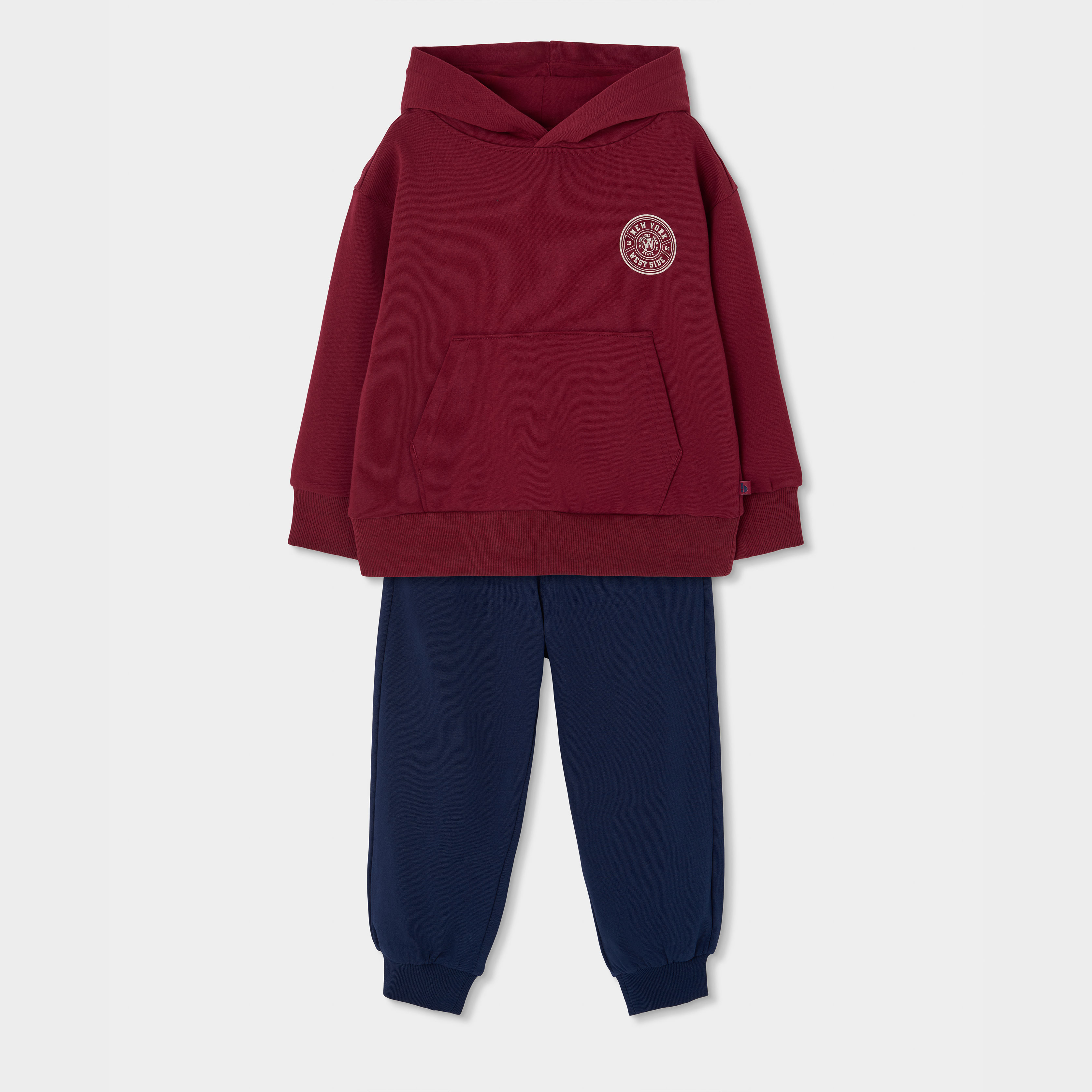 Ensemble garçon maille à capuche New York, BOBOLI