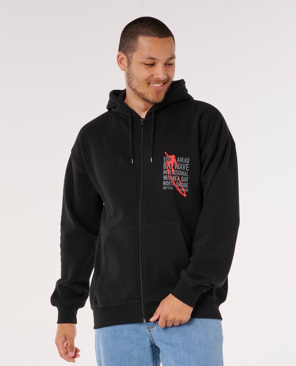 Sweat à capuche zippé EDDIE WOUL GO, RIP CURL