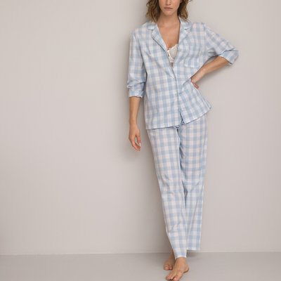 Klassischer Pyjama, Baumwoll-Popeline LA REDOUTE COLLECTIONS