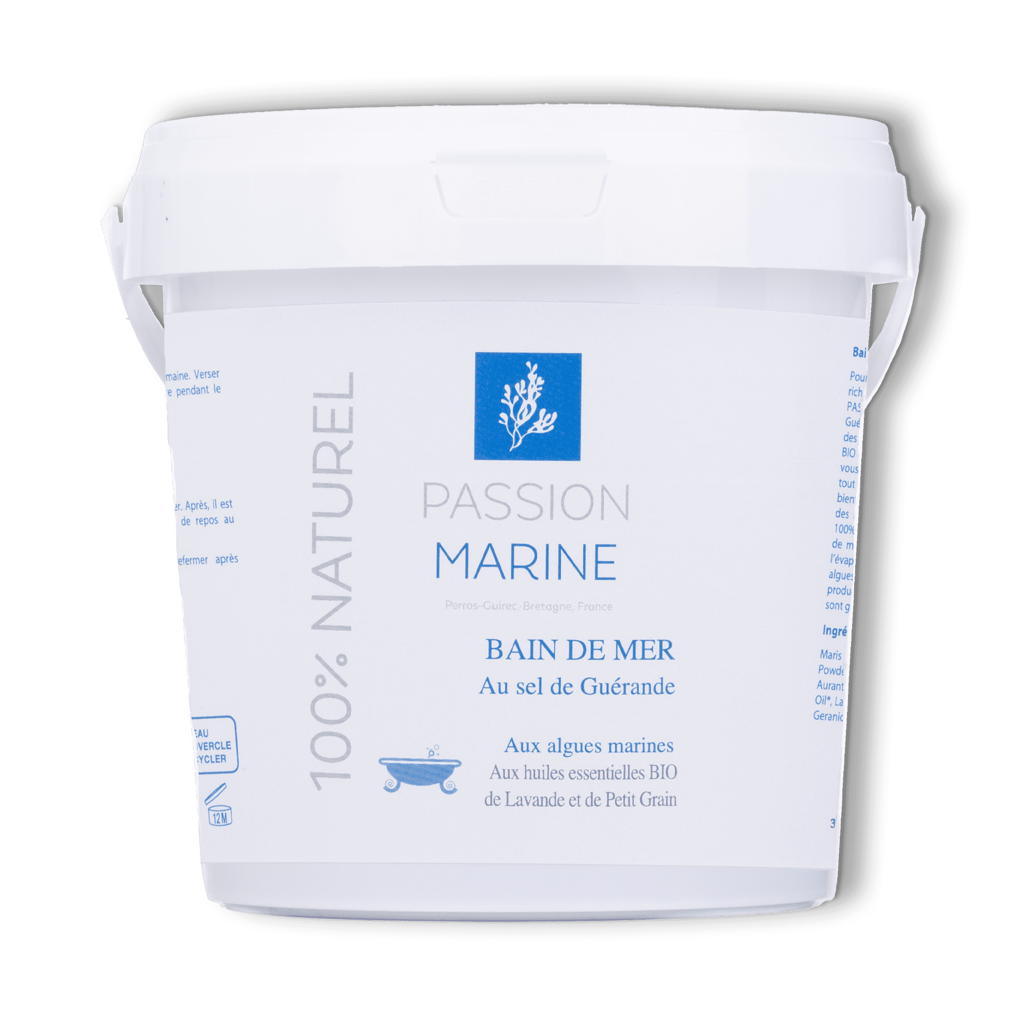 Bain de mer aux actifs marins, PASSION MARINE