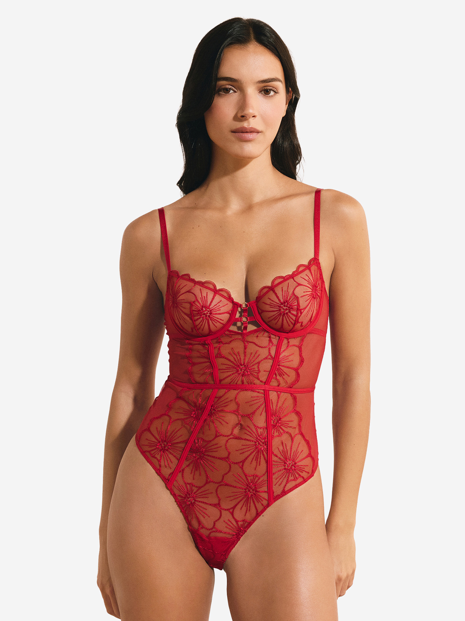 Body en broderie florale DALHIA, ETAM