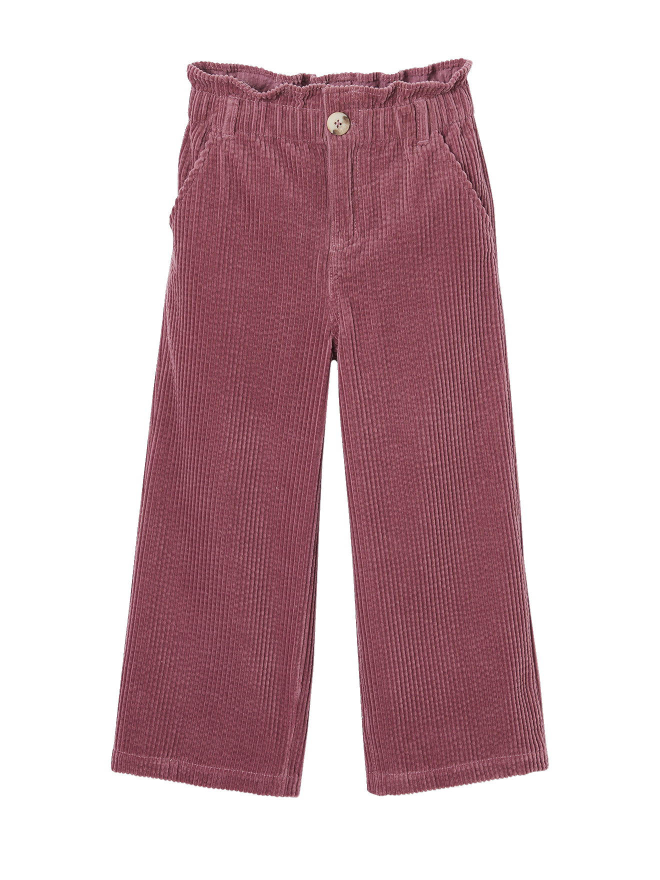 Pantalon large en velours côtelé style paperbag POETIC FARMER, VERTBAUDET