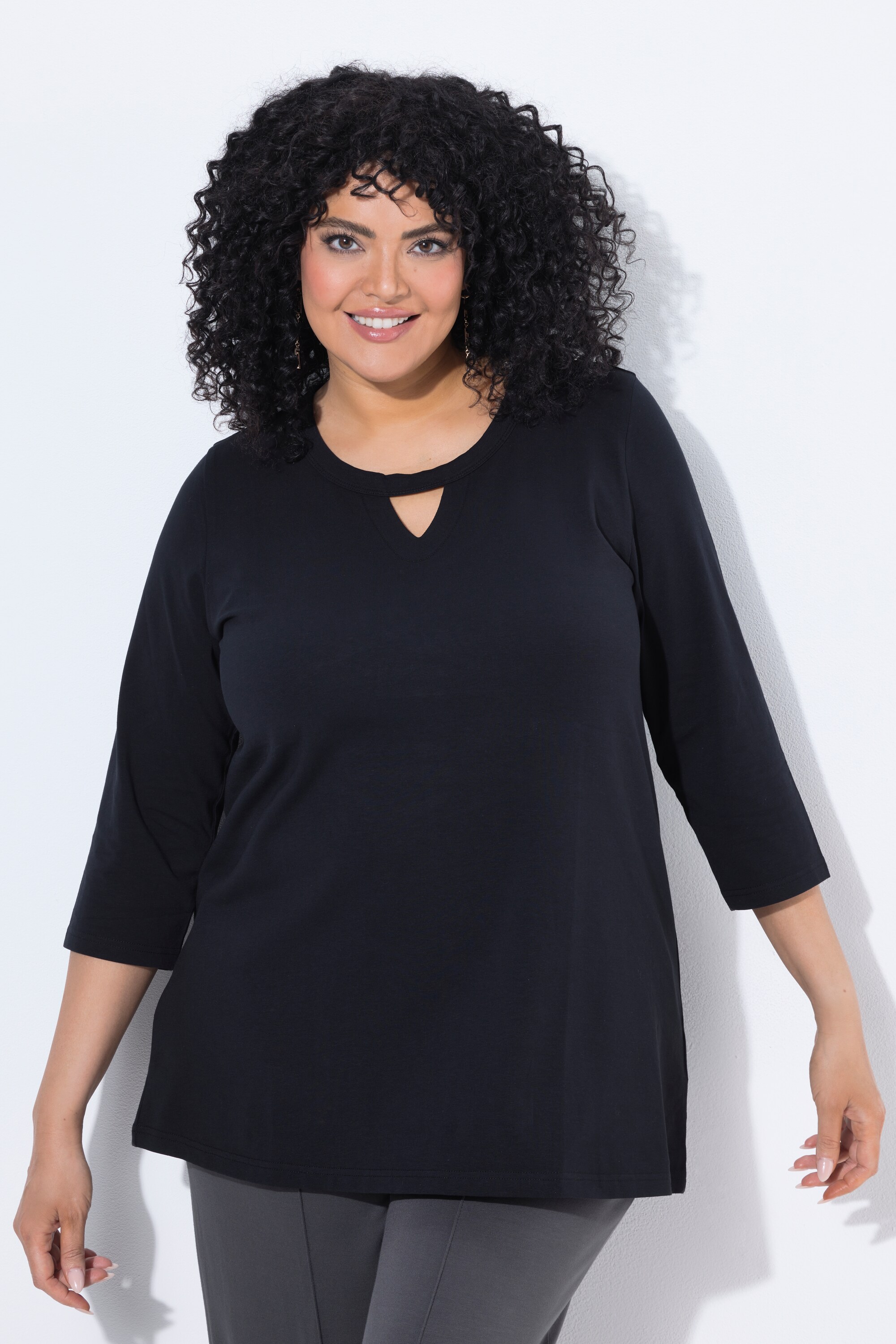 T-shirt avec motif scintillant, ULLA POPKEN