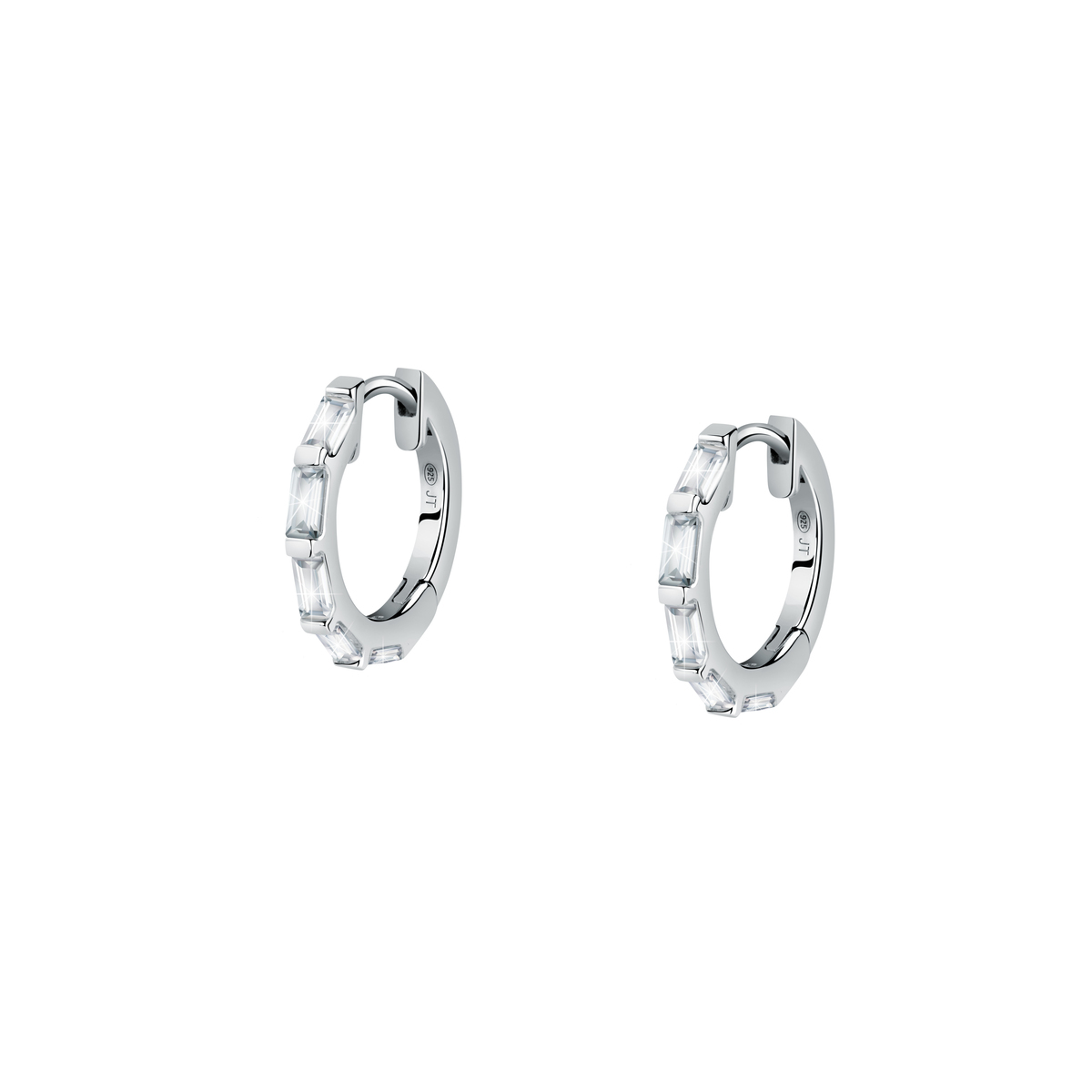 Boucles d'oreilles en argent 925 CREOLE, BLUESPIRIT