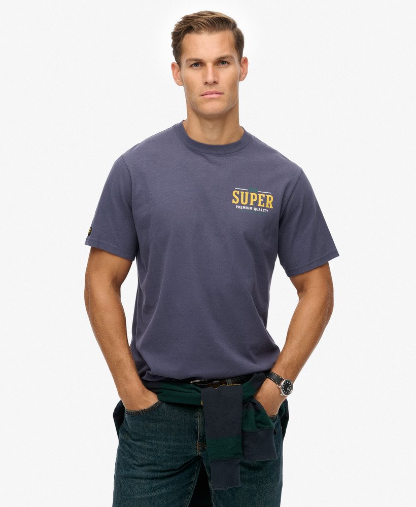 T-shirt Tap Room Oversize, SUPERDRY