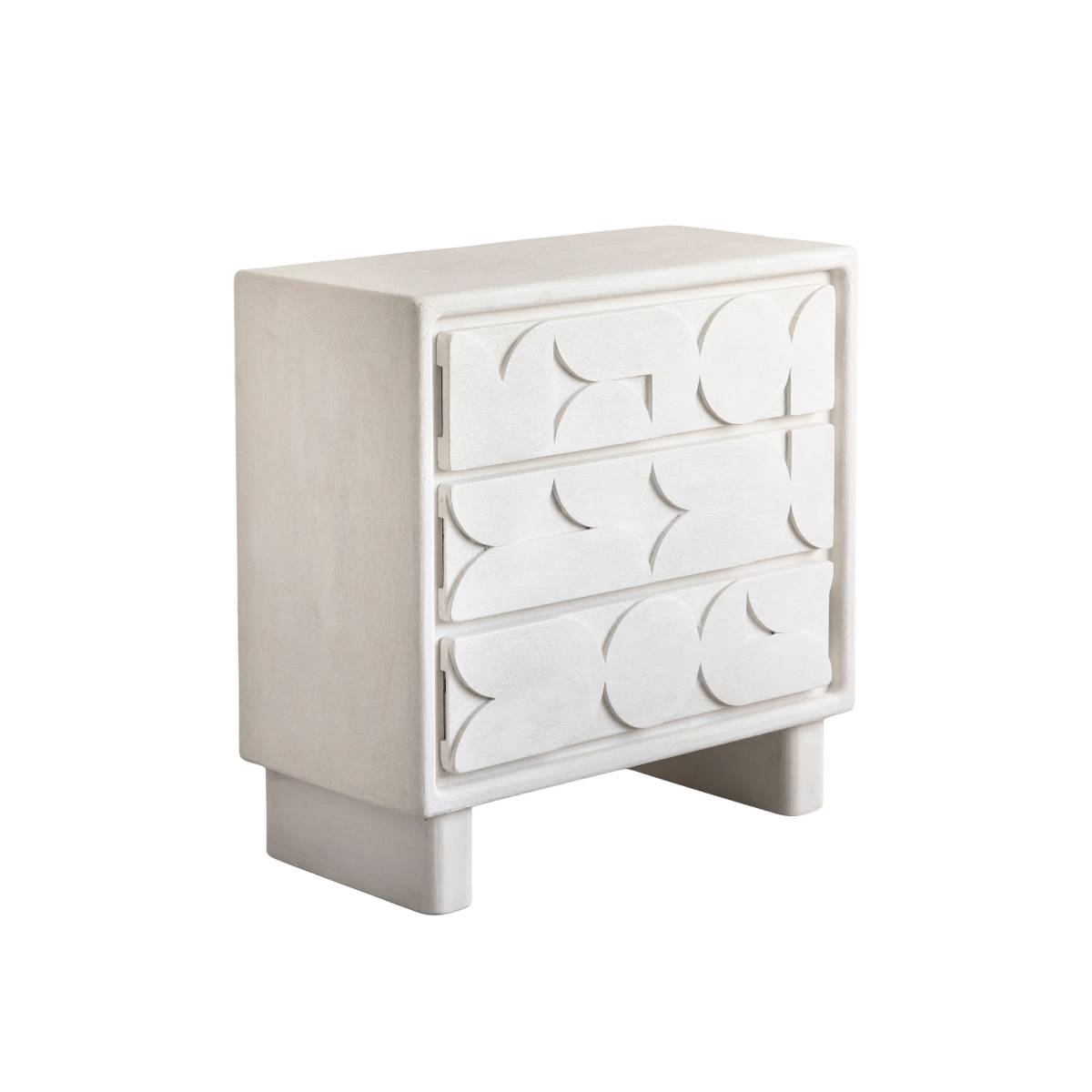 Commode en bois effet béton DANAÉ, MADE IN MEUBLES