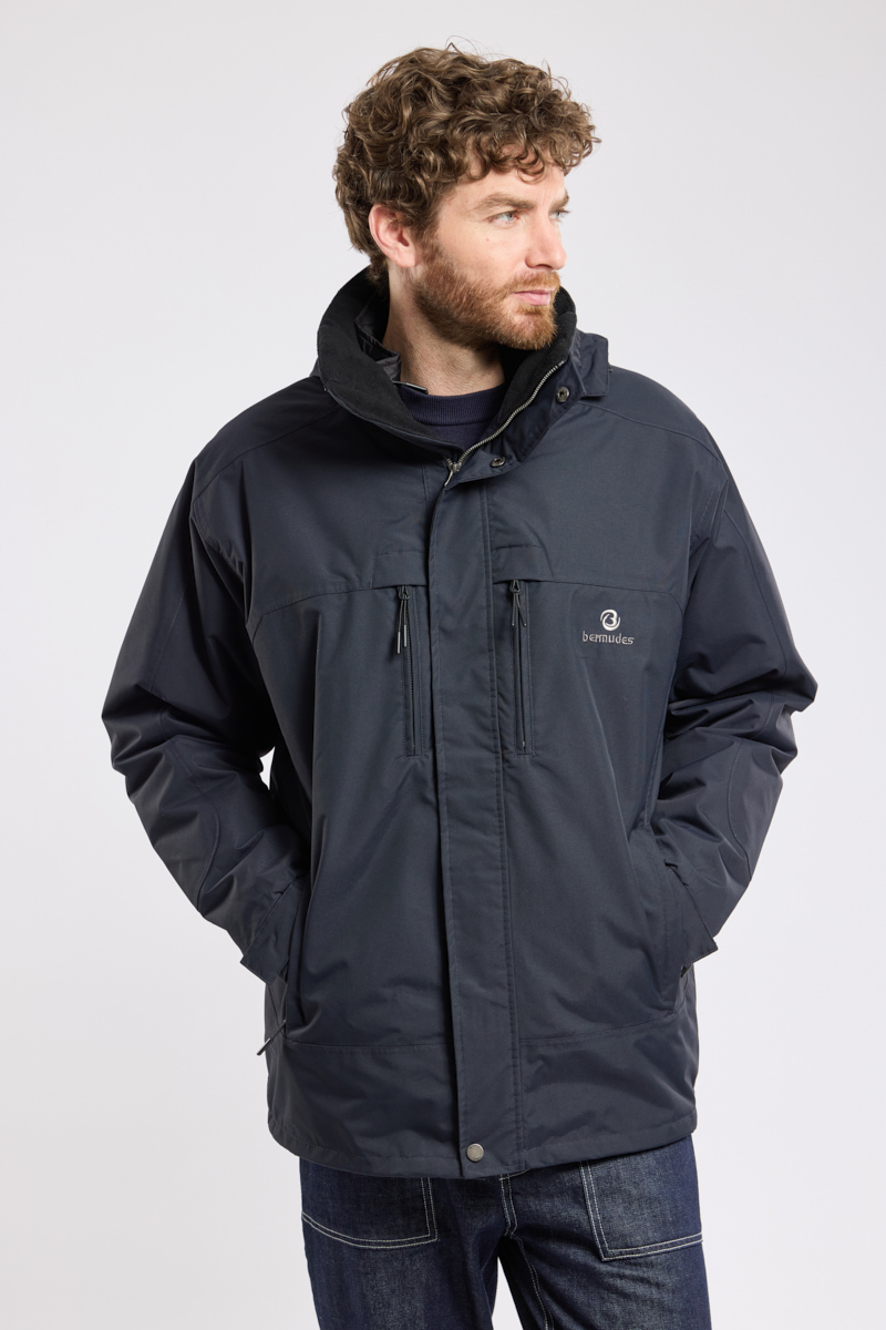 Parka Imper-respirante HIKER en polyamide pour homme, BERMUDES