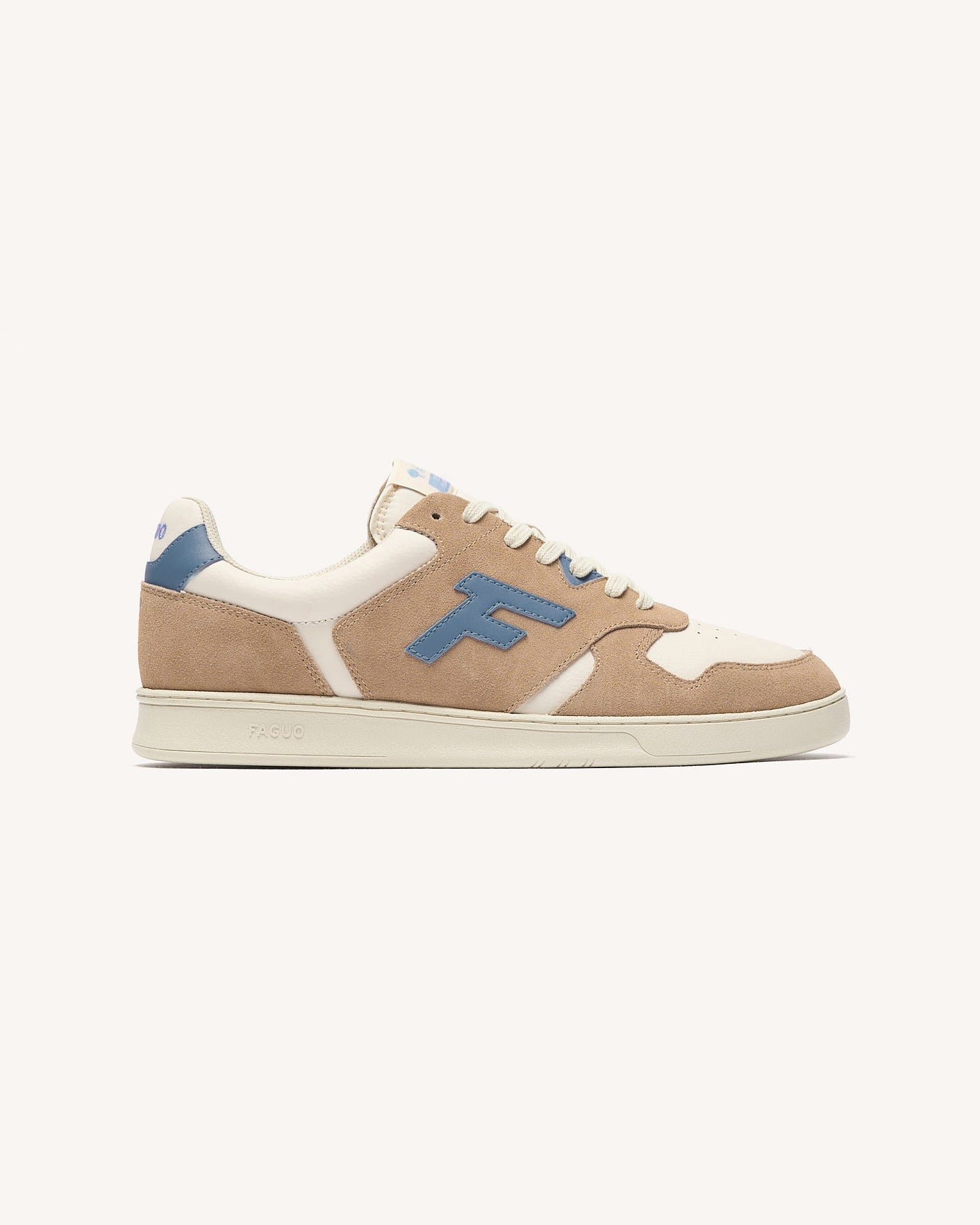 Baskets basses cuir suede PALMER, FAGUO
