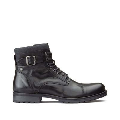 Jfwalbany Leather Ankle Boots JACK & JONES