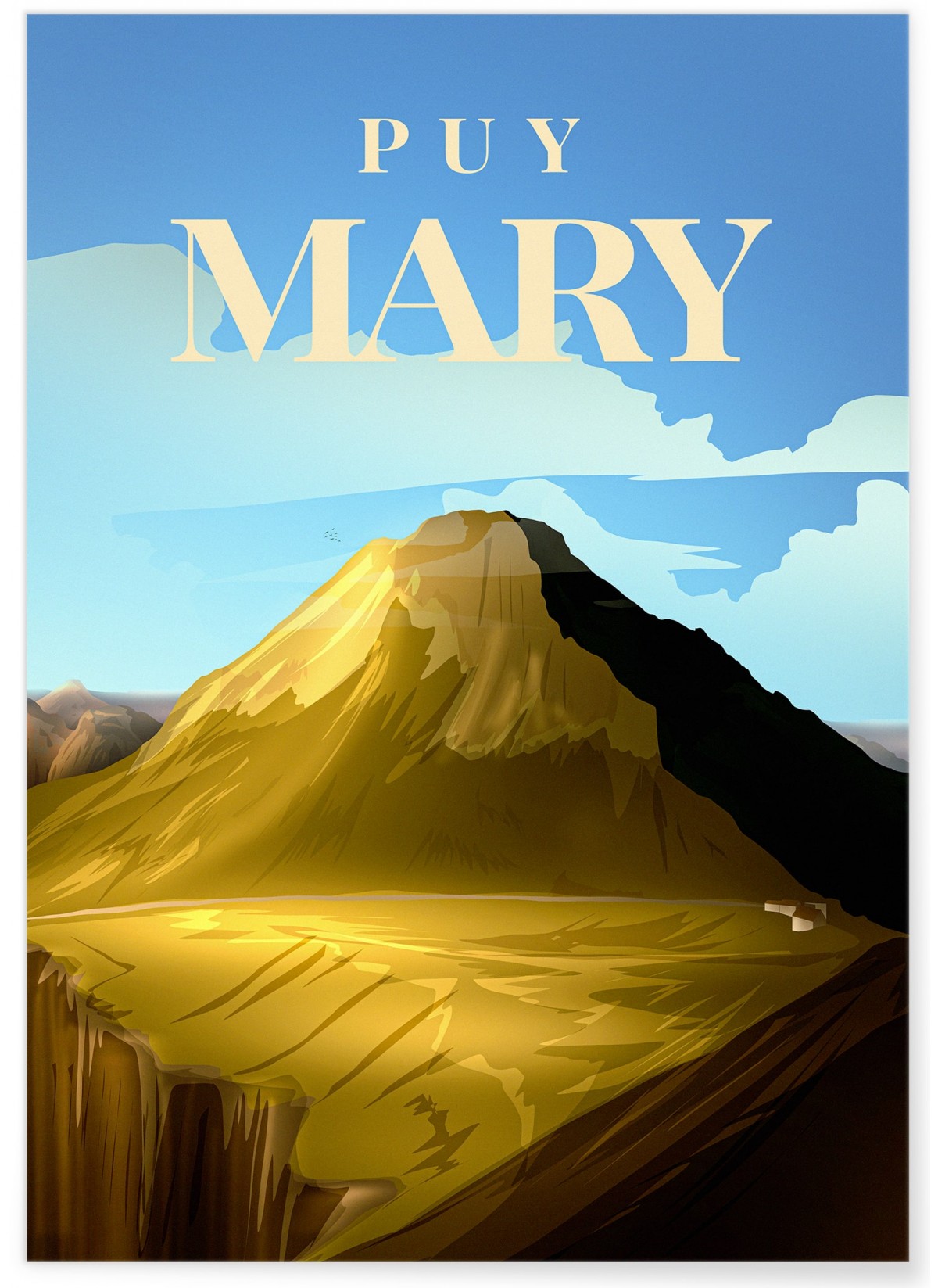 Affiche ville Puy Mary, L'AFFICHERIE