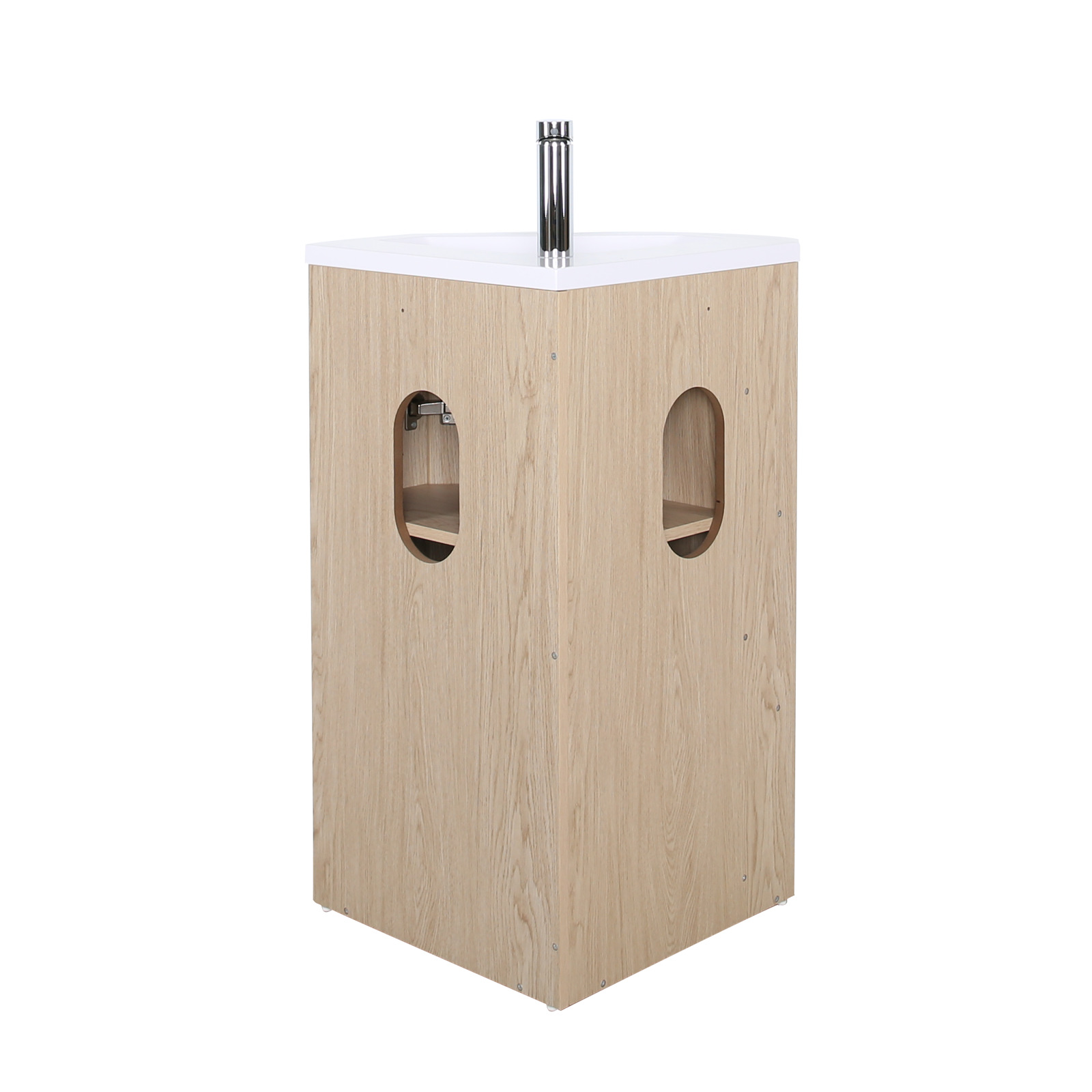Meuble vasque suspendu 45cm avec plan céramique Sorrento | Maisons du Monde