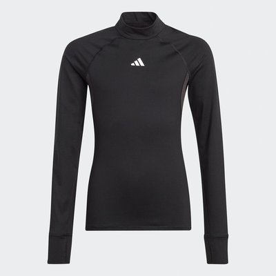 High Neck T-Shirt with Long Sleeves ADIDAS SPORTSWEAR