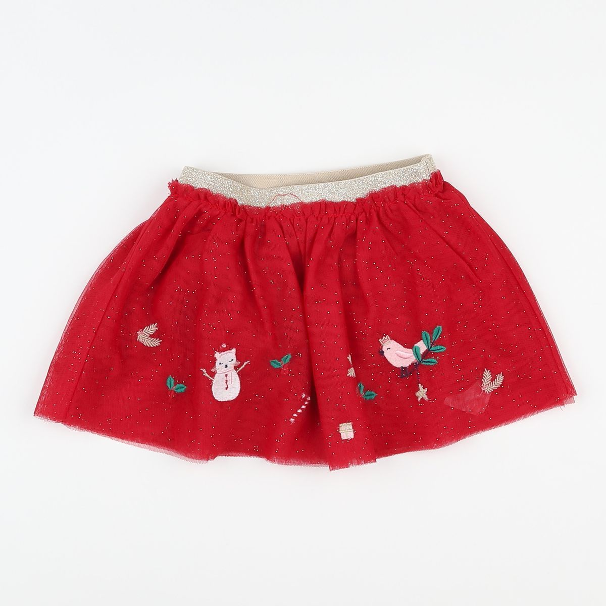 Jupe à Volants DPAM Pour Fille 10 Ans - Multicouleur - Occasion Très Bon état