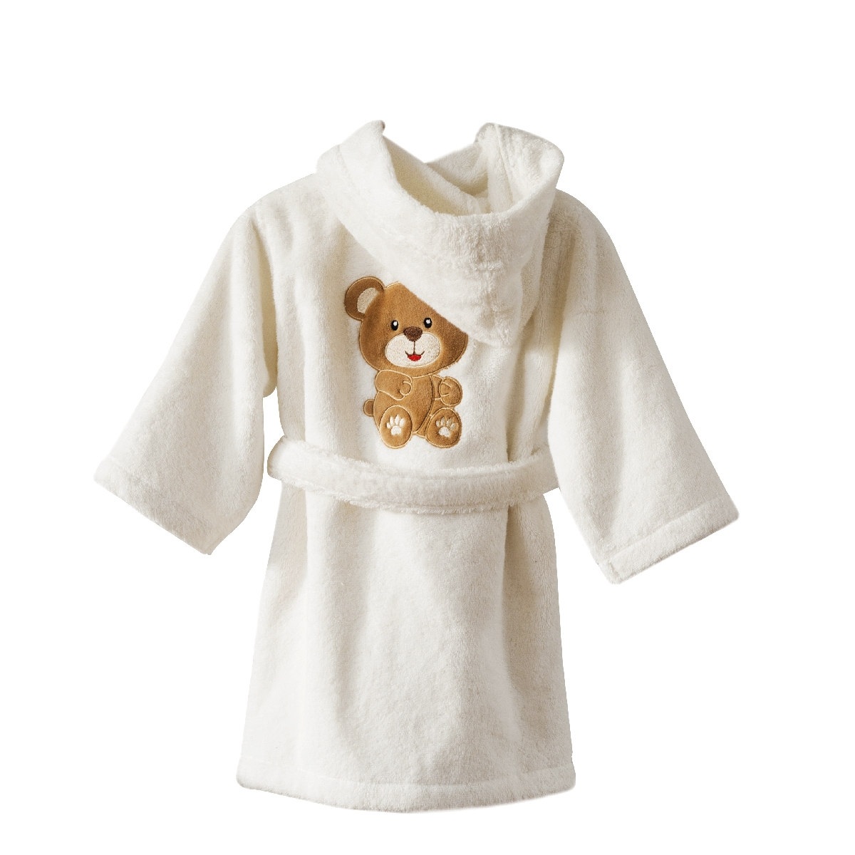 Peignoir en Coton 500g/m² modèle brodé - KARL, TRADITION DES VOSGES