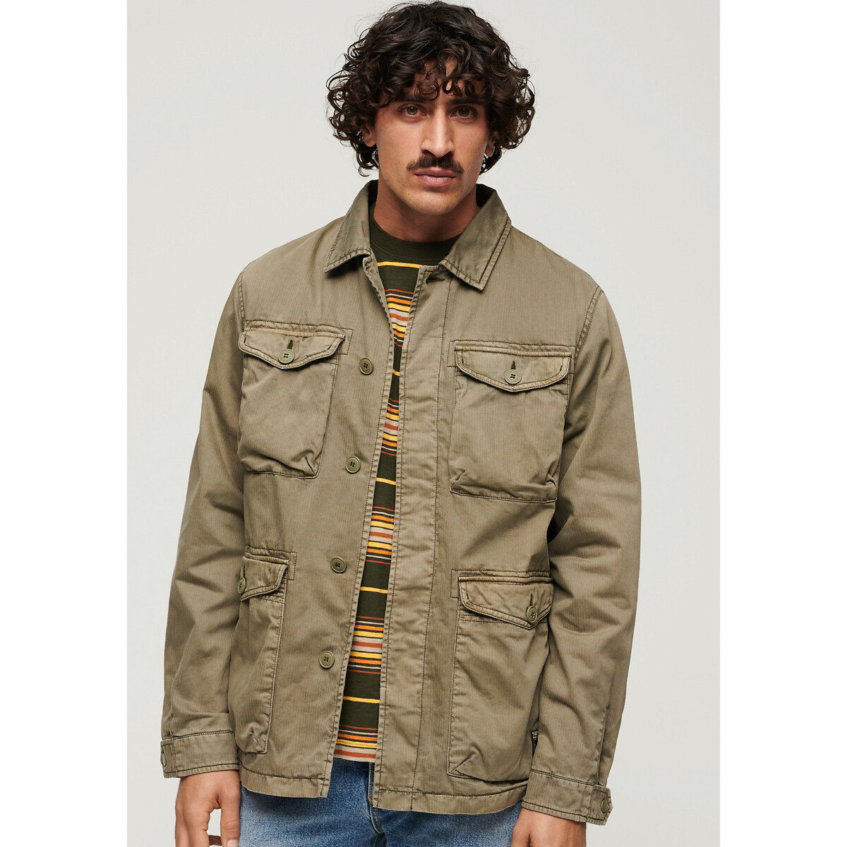 Image of M65 Military Utility Jacket in Cotton