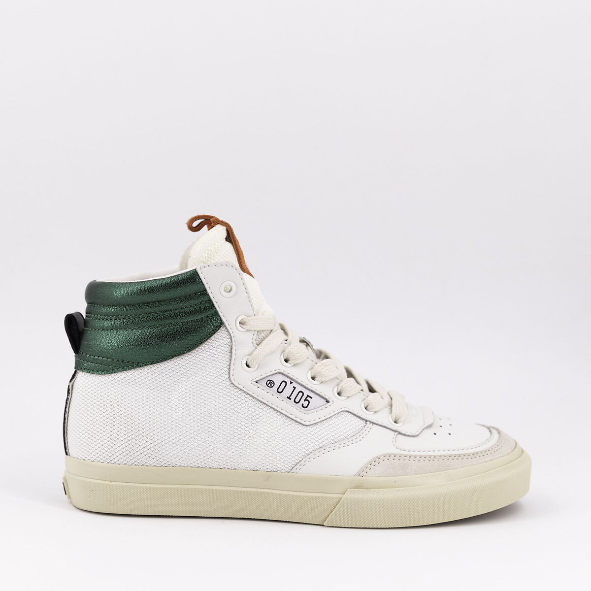 Huna High Top Trainers in Leather
