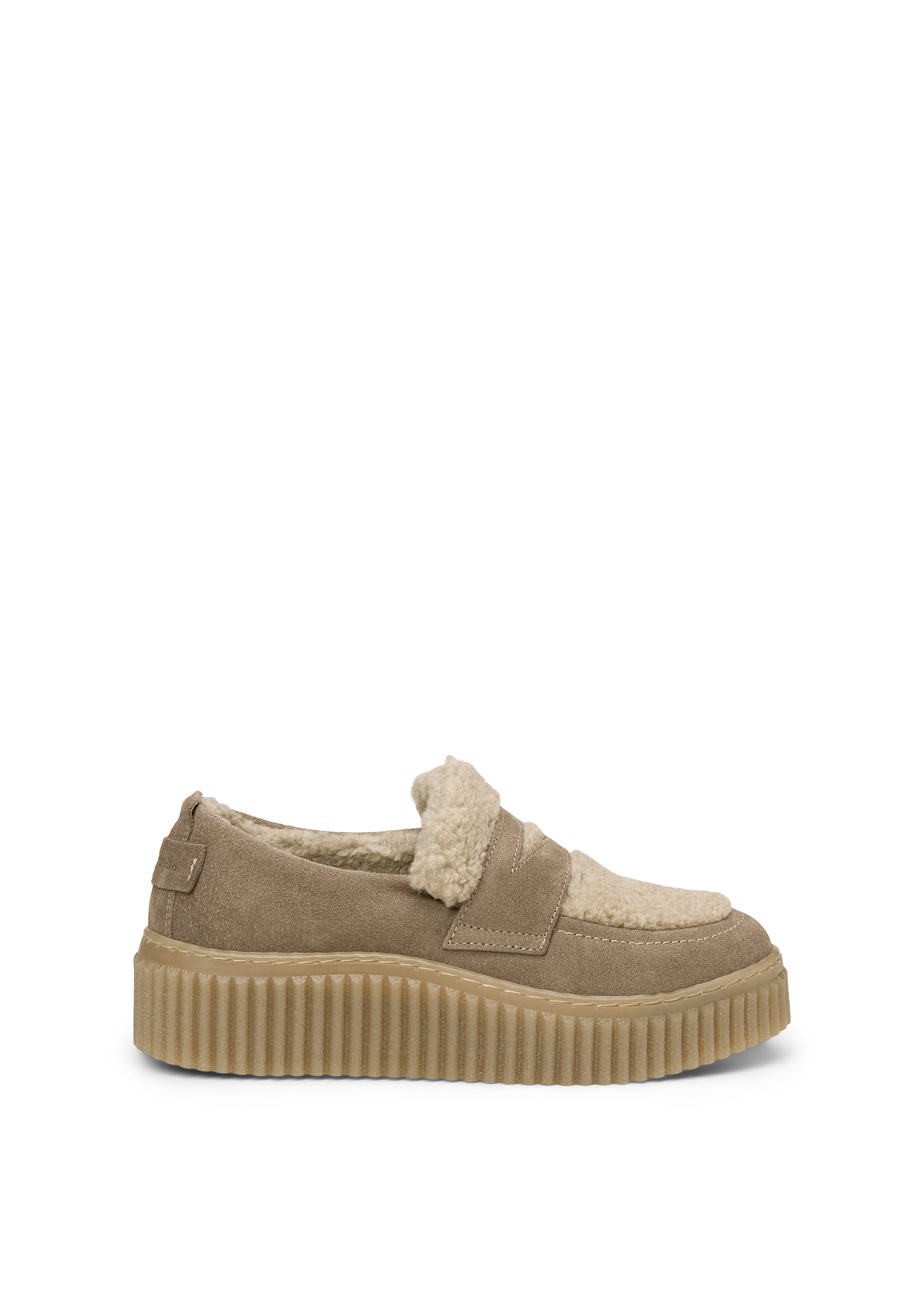 Chaussures à plateforme modèle Bianca avec doublure pelucheuse, MARC O'POLO