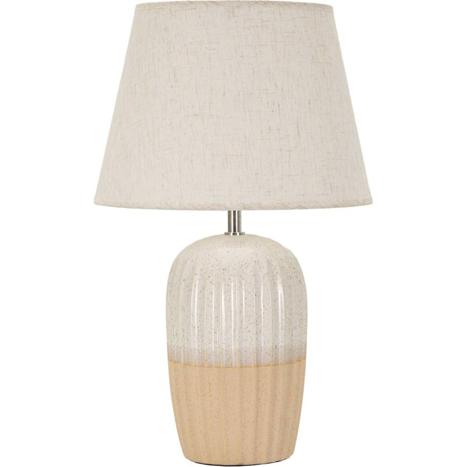 Lampe à poser en céramique striée MODERN, RECOLLECTION