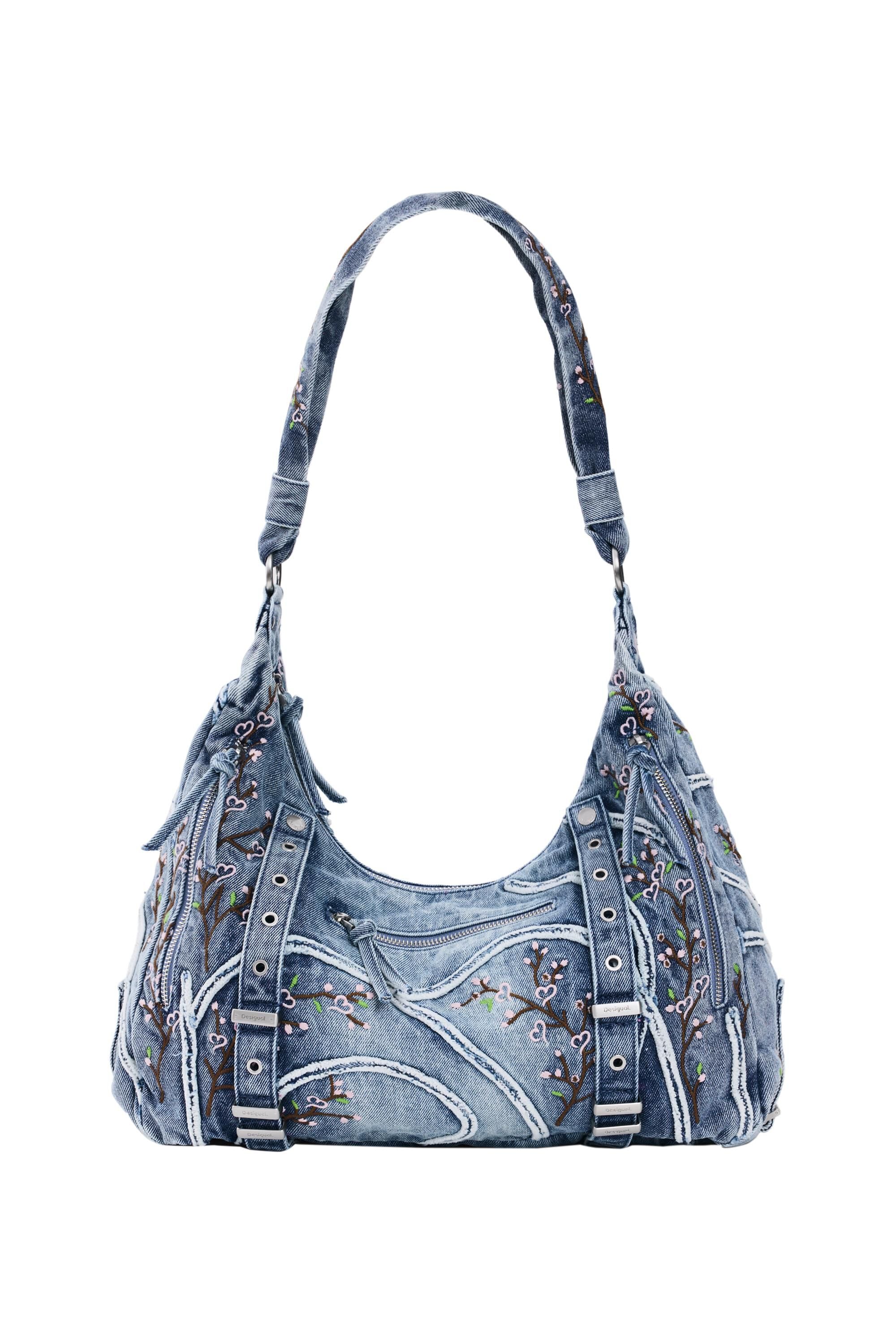 Sac denim à boucles, DESIGUAL