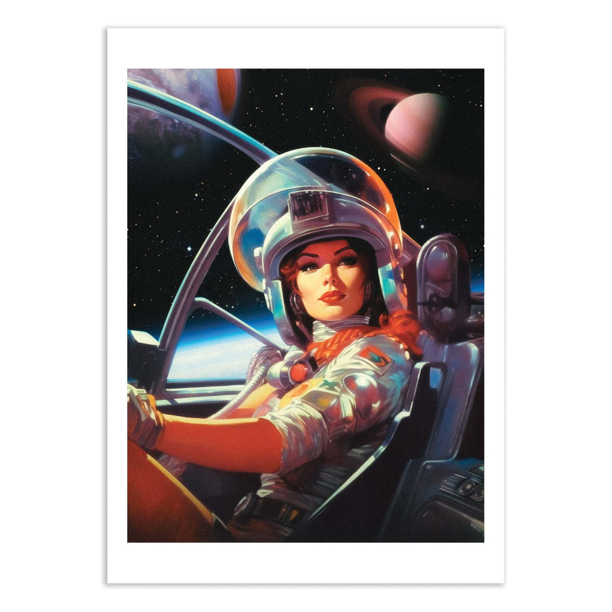 Affiche d'art - Next Stop Mars - Taudalpoi, WALL EDITIONS