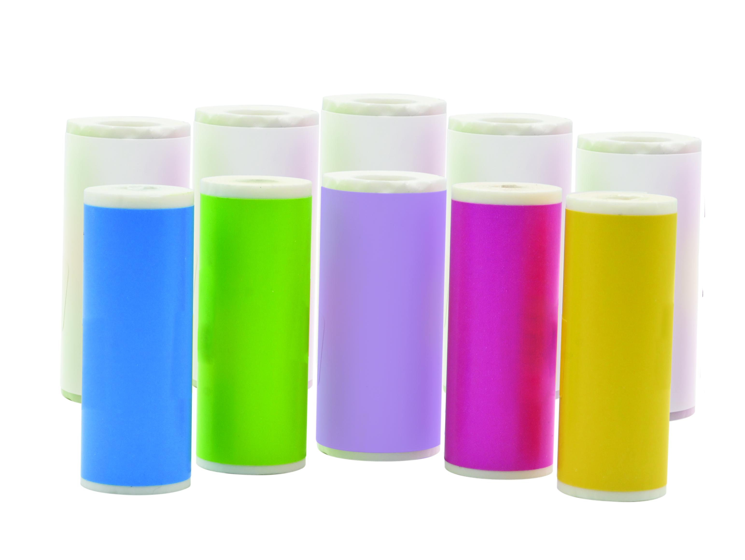 Pack de recharge contenant 10 rouleaux autocollants, LEXIBOOK