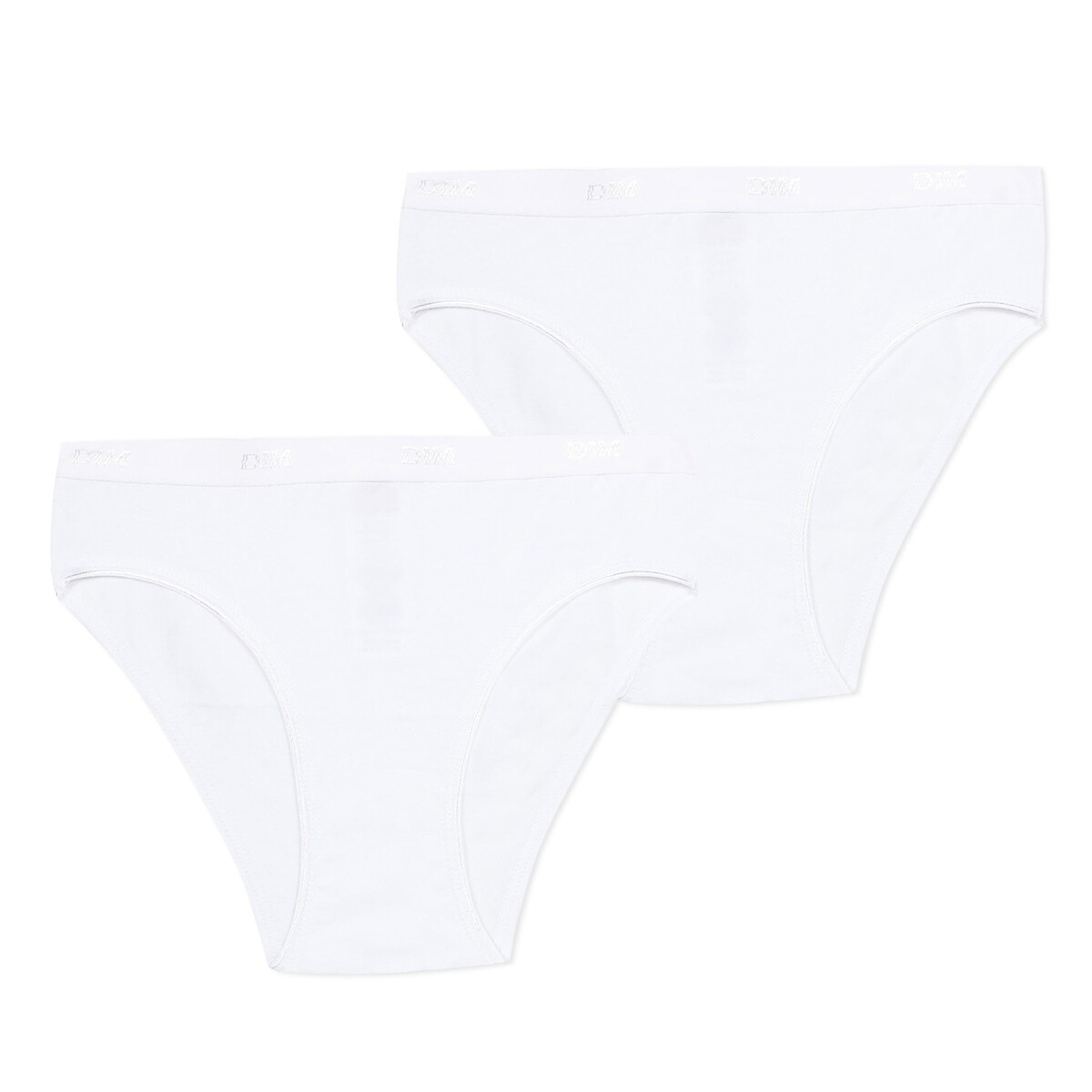 Image of Pack of 2 Briefs in Organic Cotton