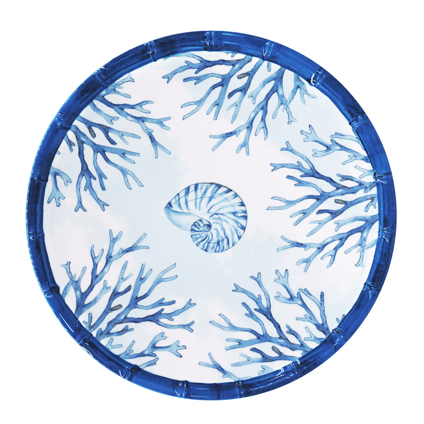Petite assiette mélamine Piana 23 cm, LES JARDINS DE LA COMTESSE