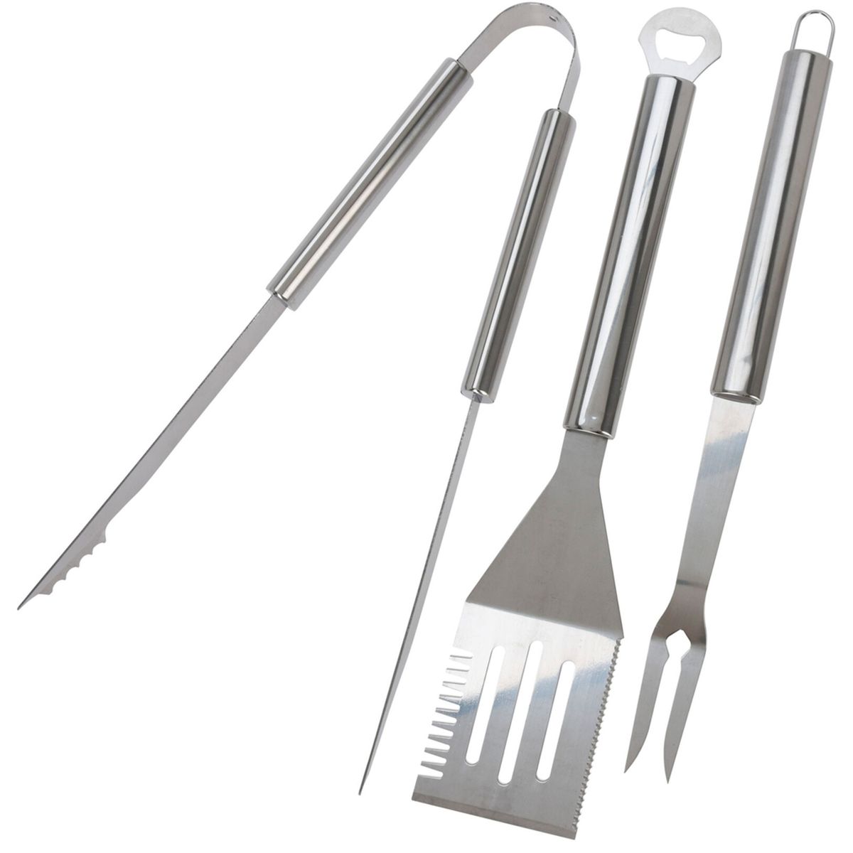 Set Ustensiles Barbecue GQC 10 Pièces - Acier Inoxydable, Sac De Transport, Spatule, Pince