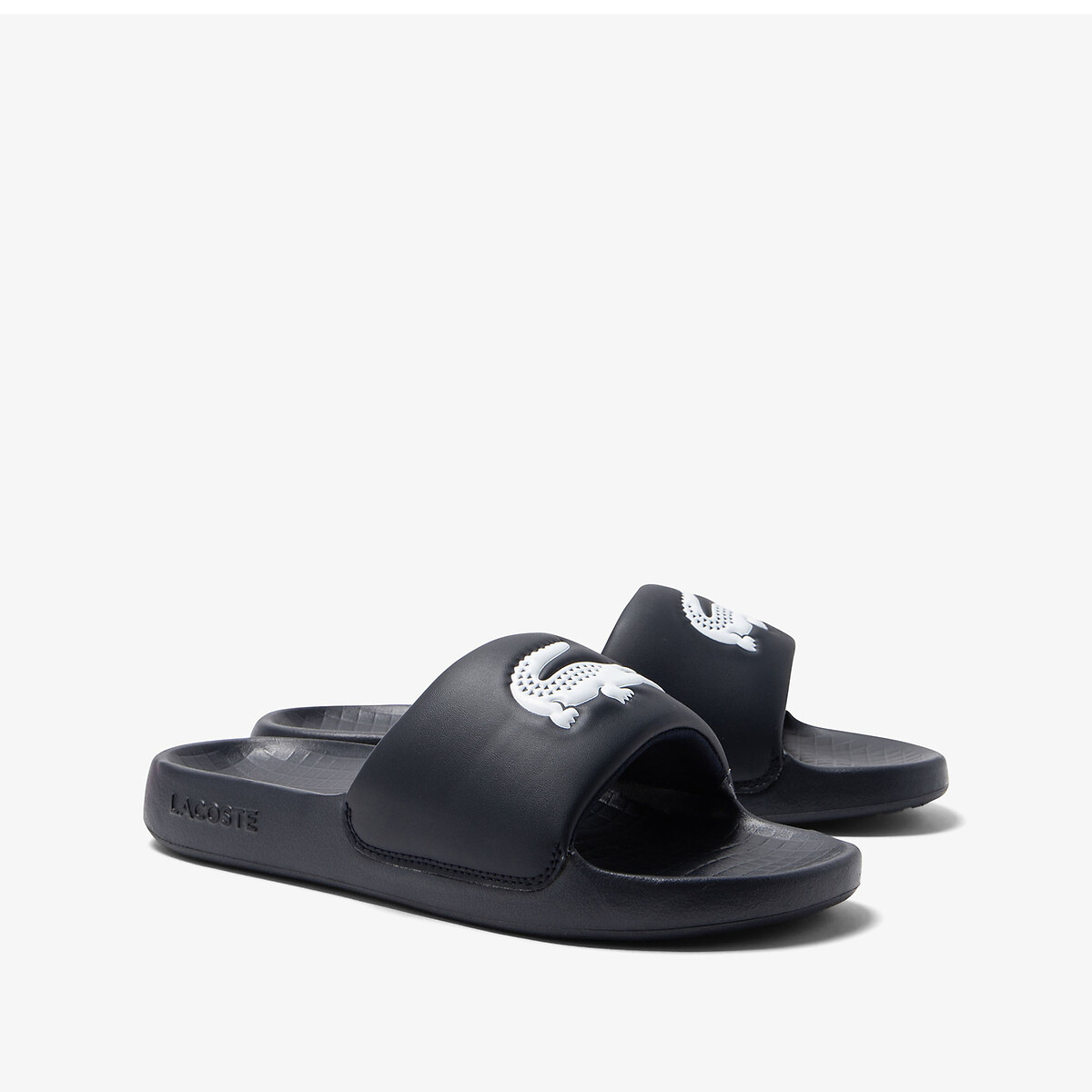 Tong lacoste homme blanche on sale