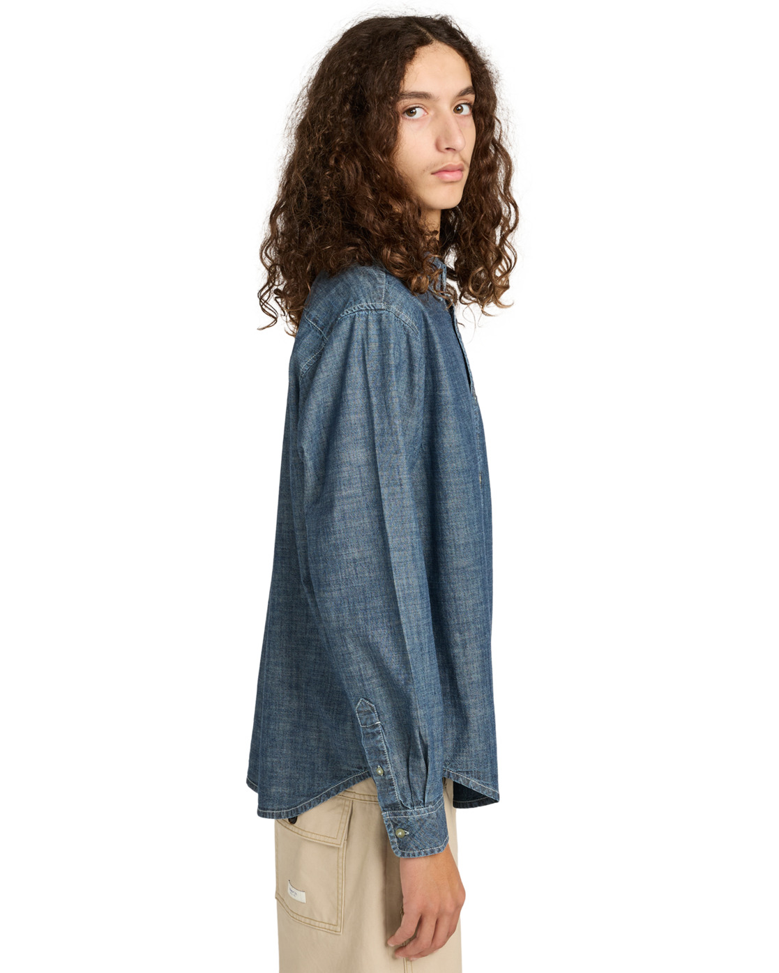 Element Chemise à Manches Longues Button Down Chambray Regular Fit