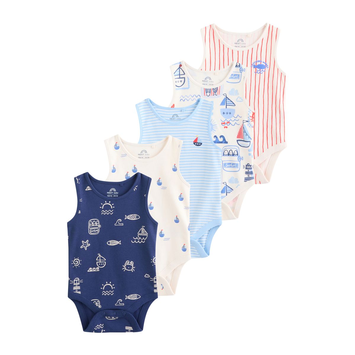 Bodies bébé, lot de 5, NEXT
