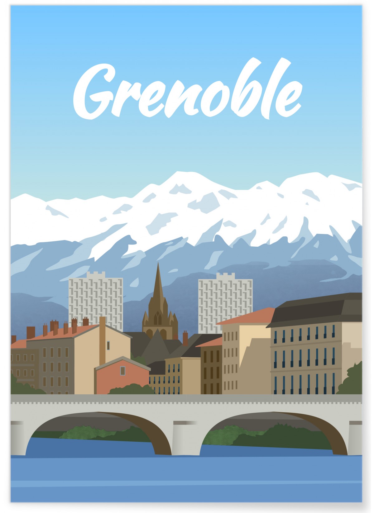 Affiche ville Grenoble, L'AFFICHERIE