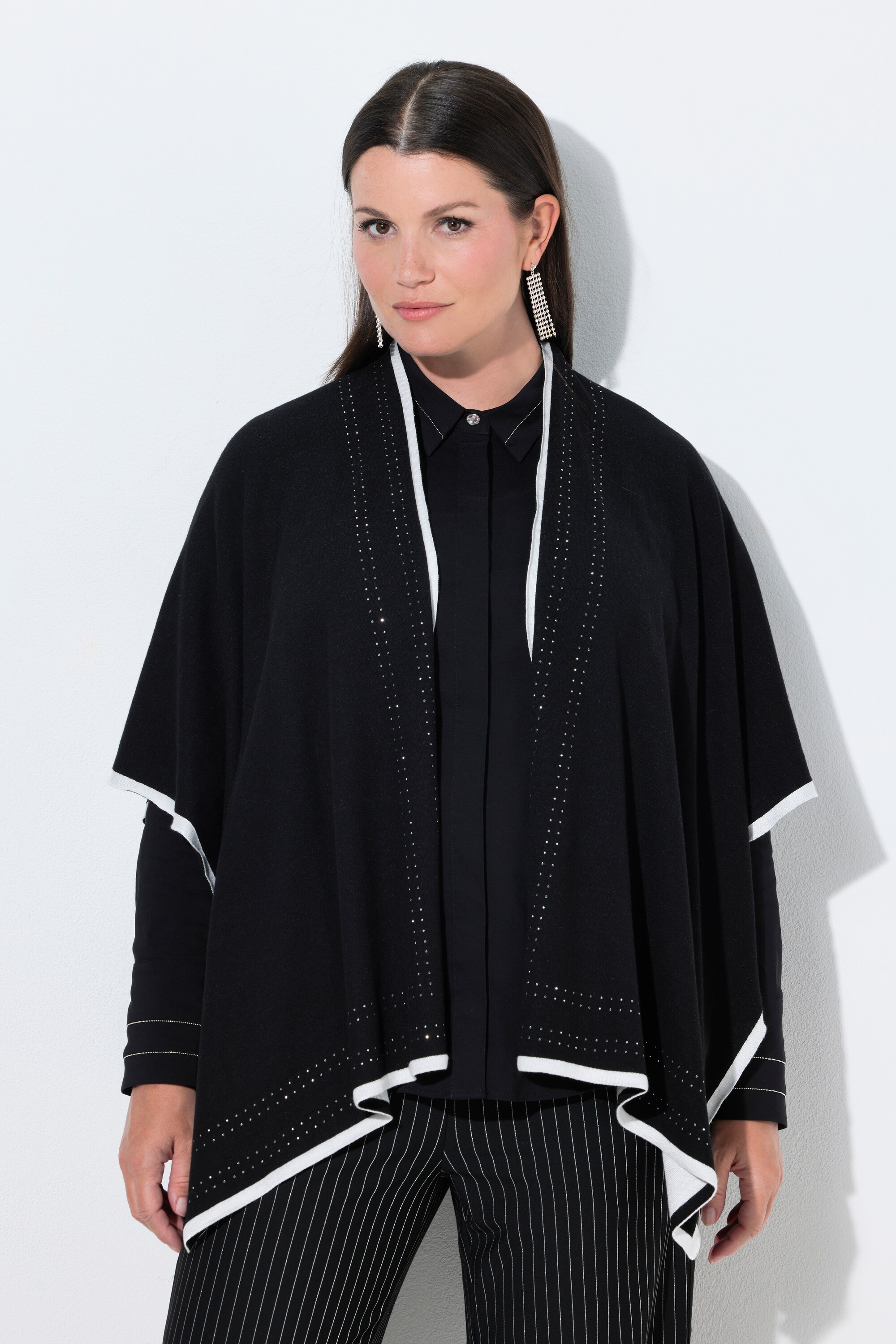 Poncho en maille, ULLA POPKEN
