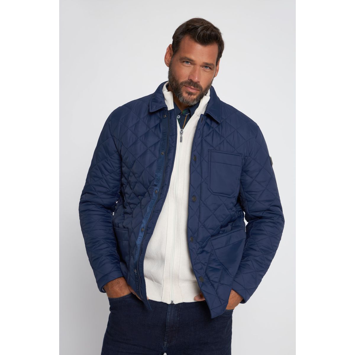 Veste matelass e bleu nuit mat Jp1880 La Redoute