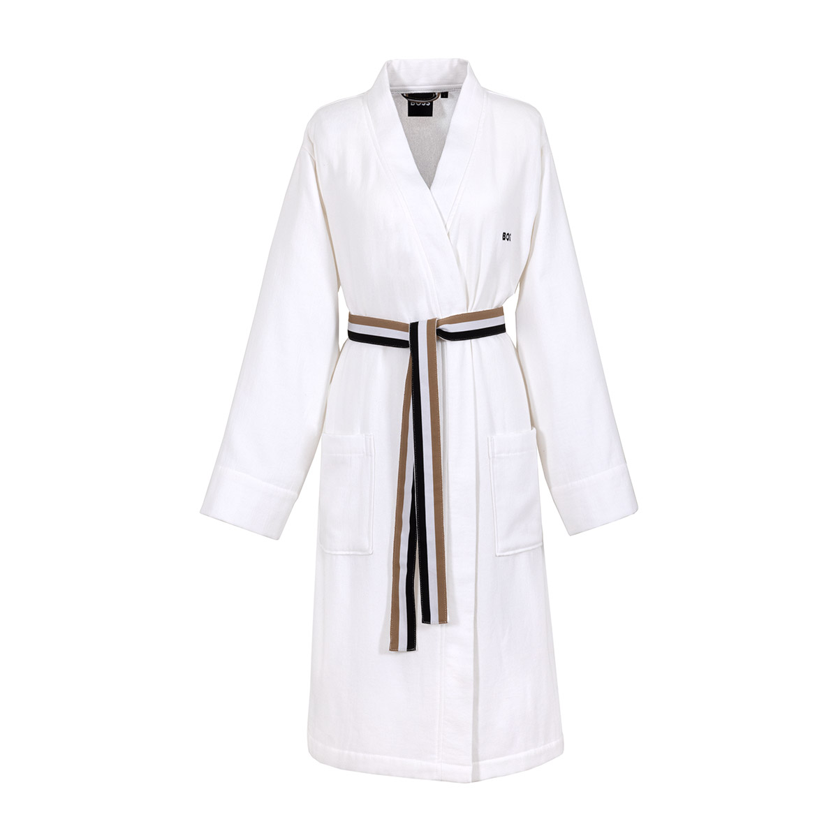 Peignoir long en coton,B LINEA, BOSS HOME