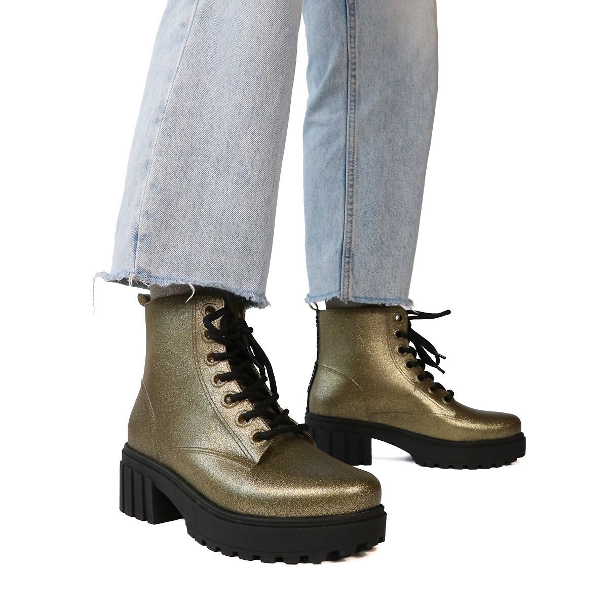 Cacatoes Botines de lluvia con cordones Chamego — photo 6