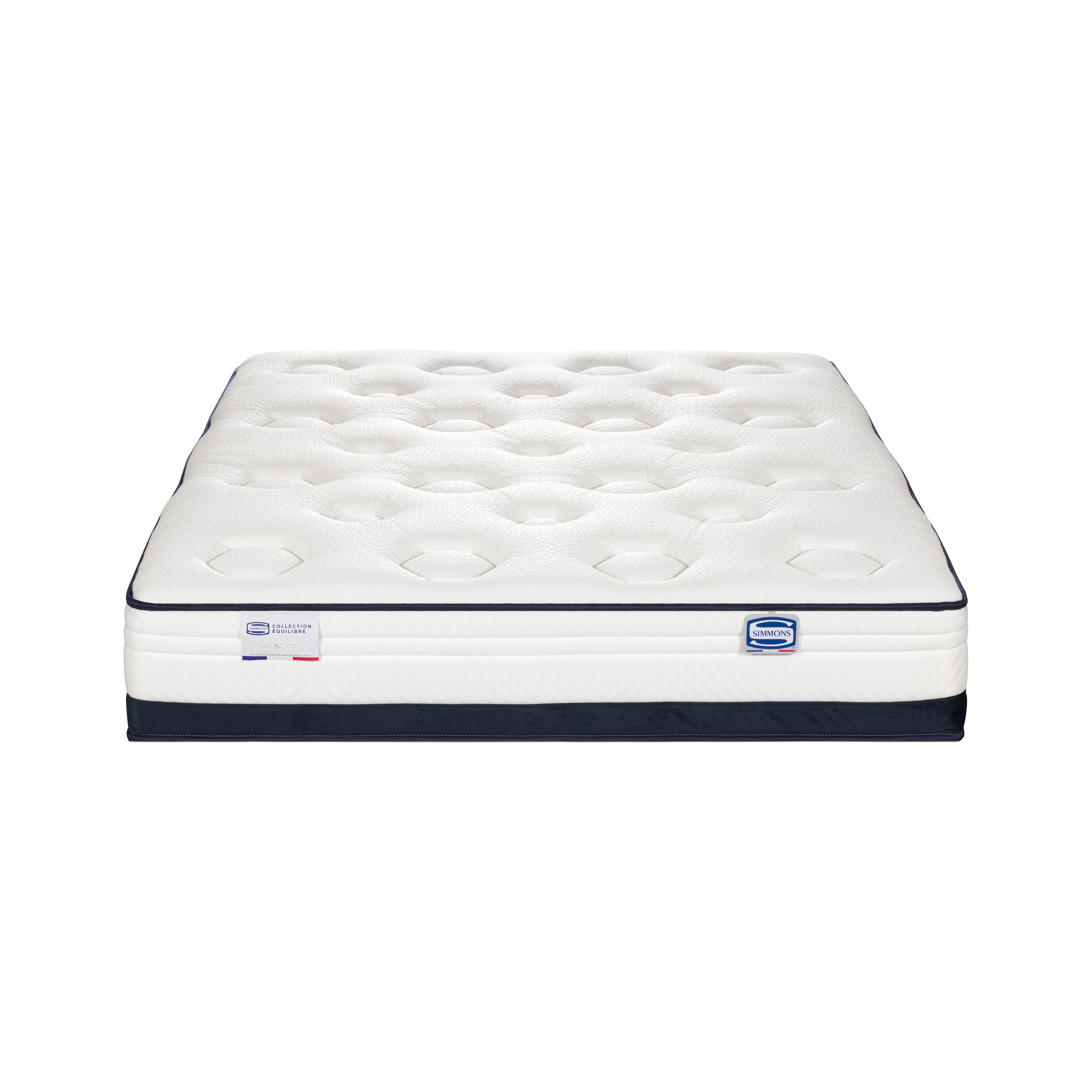 Matelas L'INEDIT 160x200, Hybride, ferme, H27, SIMMONS