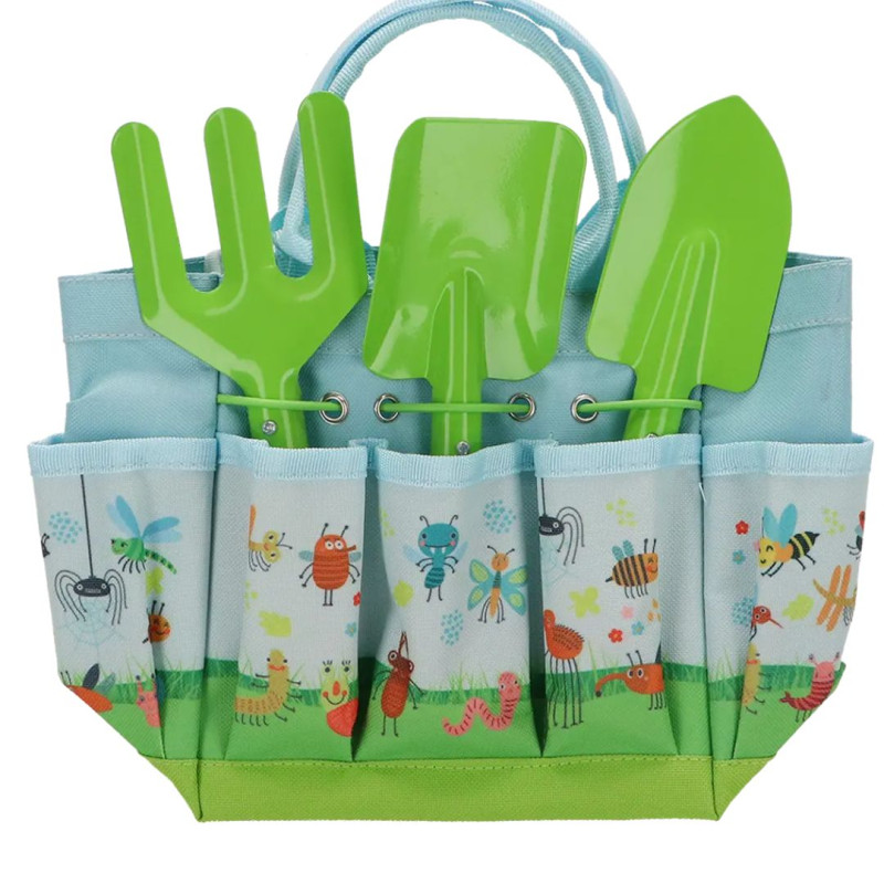 Sac porte outils enfant motifs insectes, ESSCHERT DESIGN