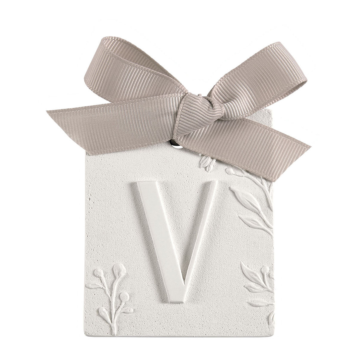 Décor parfumé lettre V - Voile de Lin, MATHILDE M