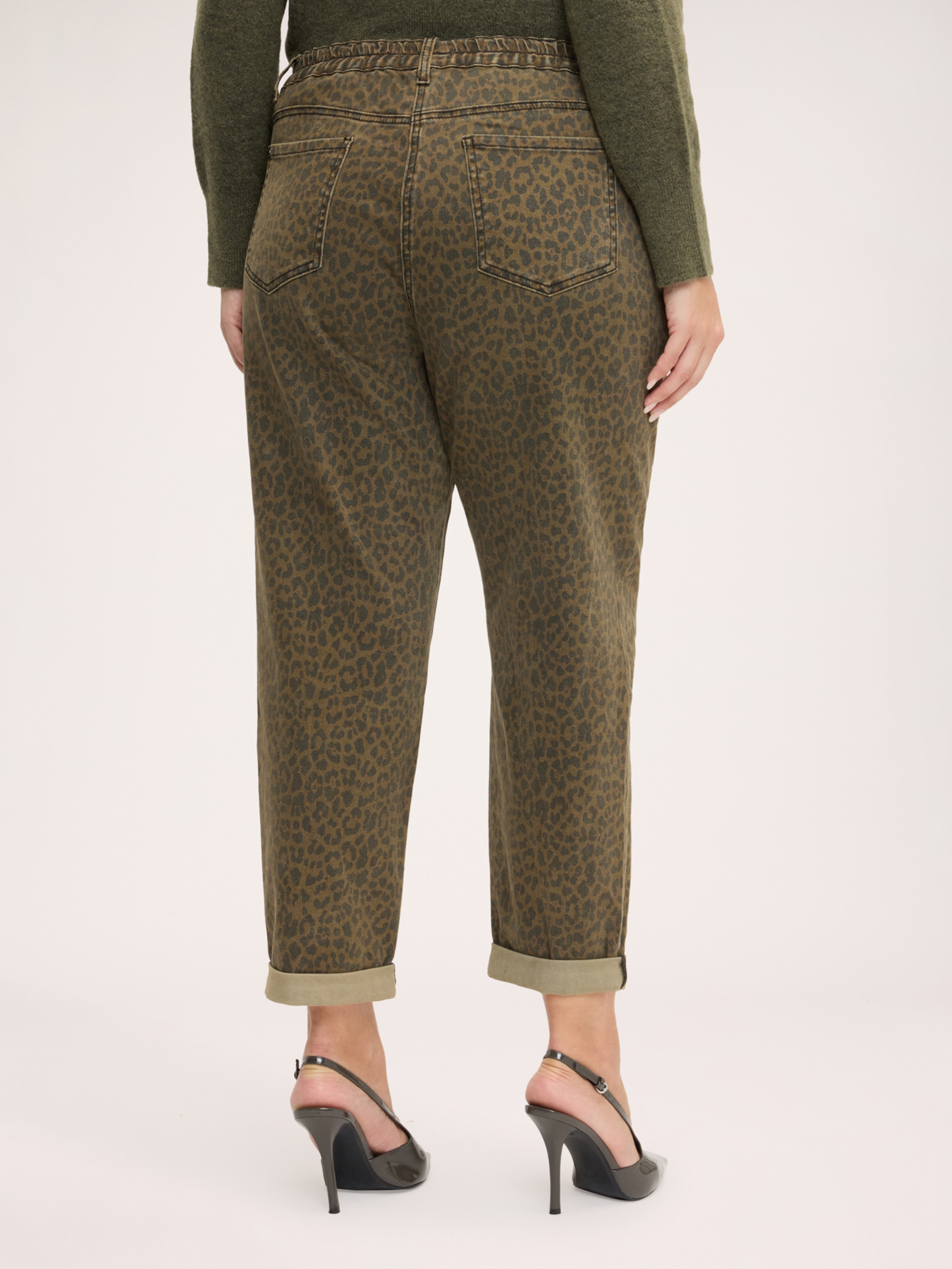 Jean Barrel imprimé animalier, FIORELLA RUBINO