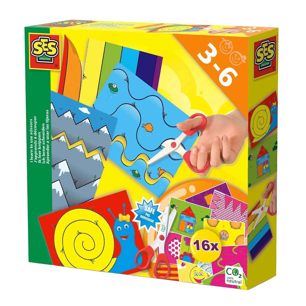 Aprendo A Usar A Tesoura Hobby, SES, SES