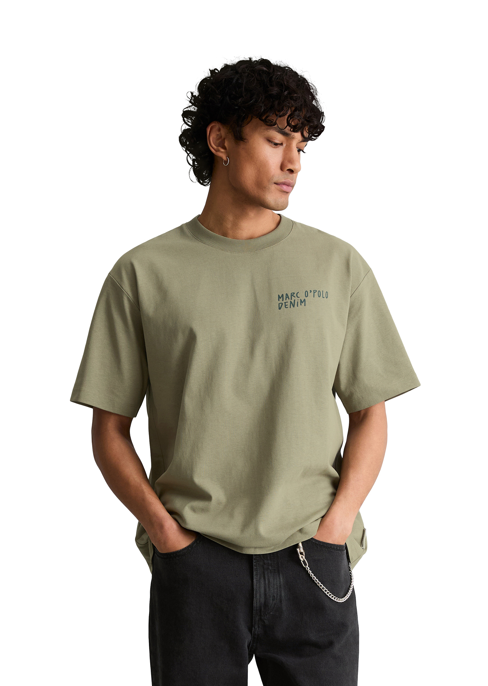 T-shirt Crayfish Capsule avec impression dans le dos, MARC O’POLO DENIM